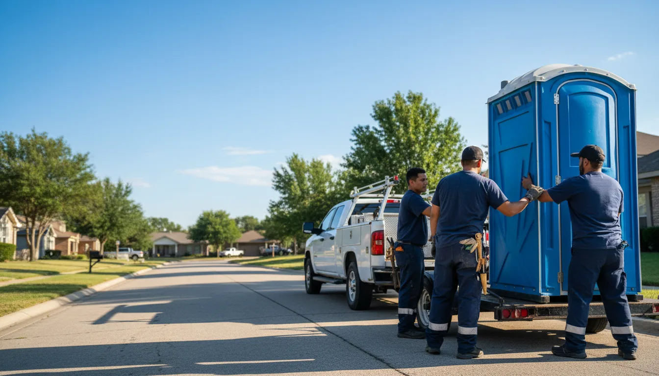 Portable Toilet Rental in Valley Falls, KS near me